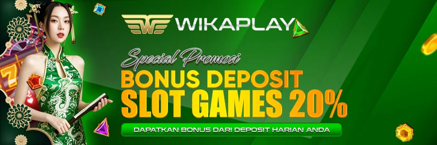 BONUS HARIAN 20% SLOT GAMES